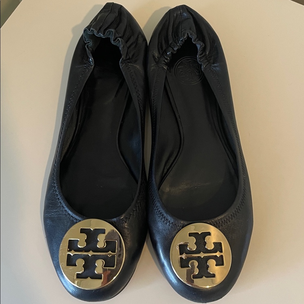 Tory Burch black ballet flats size 9